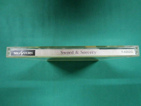 Sega Saturn -- Sword & Sorcery[No Manual] -- jacket is copy. *JAPAN* SS. 16126