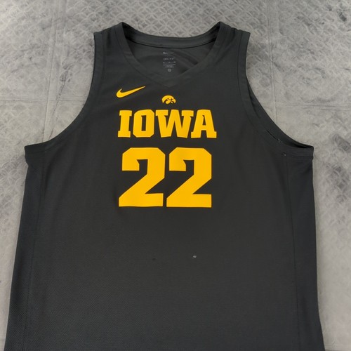 Caitlin Clark Iowa Hawkeyes Basketball Jersey Nike Dri Fit Black Men XL - Picture 4 of 12