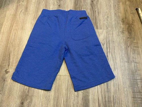 Buffalo David Bitton Parker Boys Pocketed Shorts Slim For Medium 10-12 Blue - Picture 2 of 6
