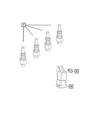 Genuine Mopar Glow Plug 68576776AA