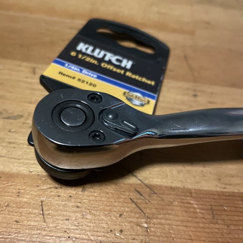 Klutch 6-1/2” trinquete desplazado 1/4” unidad liberación rápida 52120 - Imagen 2 de 7