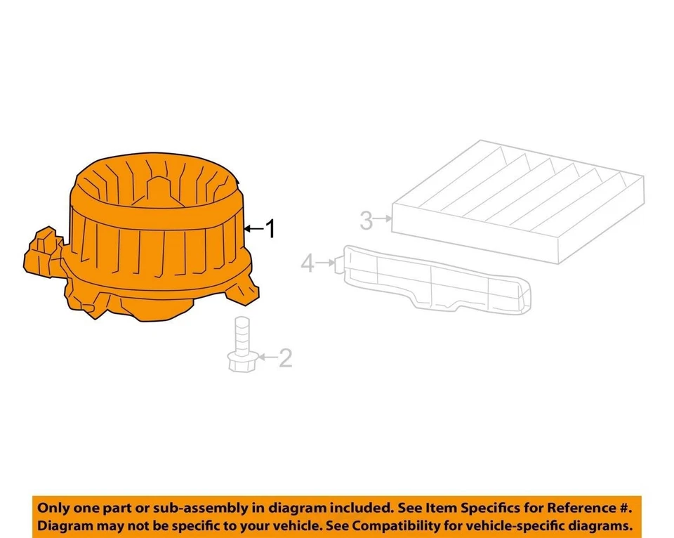 Subaru BRZ 2015 calefacción aire acondicionado motor fabricante de equipos originales 87 k millas - LKQ413192632 Foto 4 de 4
