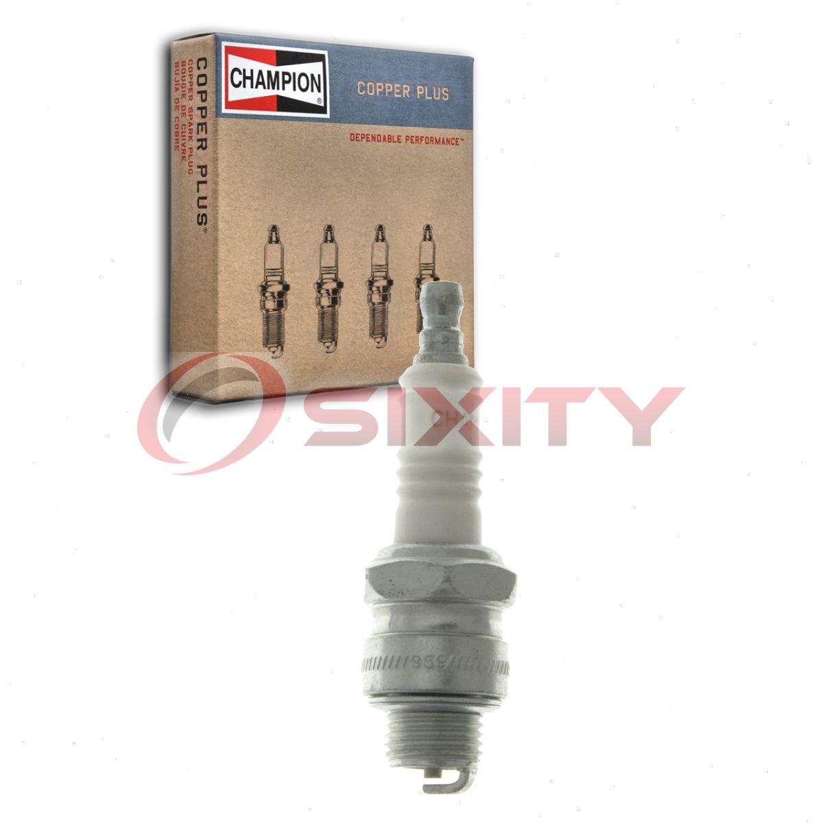 Champion Copper Plus Spark Plug for 1956-1958 Zundapp Janus 250 0.2L L1 qp
