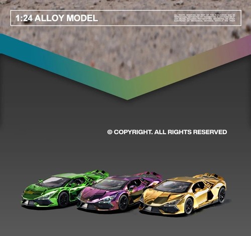 1:24 Lamborghini Revuelto Electroplaca Aleación Modelo Coche Juguete Diecast Juguetes de Metal - Imagen 21 de 30