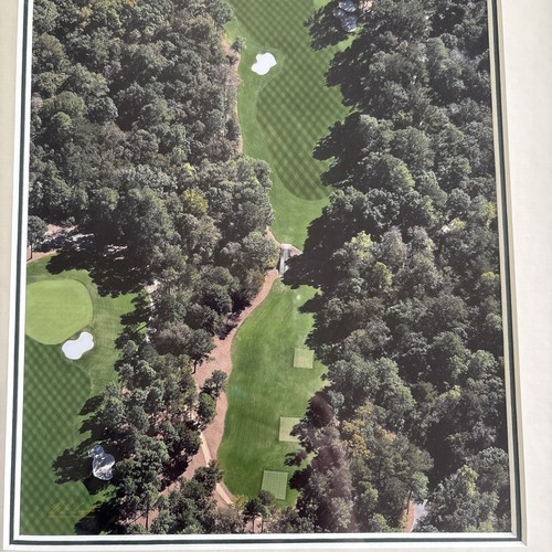 Sage Valley Golfplatz gerahmtes Bild Kunstwerk D.E. Comharetta Fairwaybunker - Bild 4 von 12