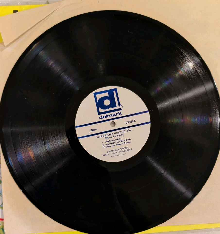 MIGHTY JOE YOUNG BLUES WITH A TOUCH OF SOUL LP OG '72 DELMARK DS-629  Foto 4 de 4