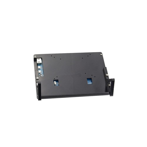 Black Front & Back Shell + Base + Screws For Raspberry Pi 2 B 7 inch LCD Screen - Afbeelding 4 van 9