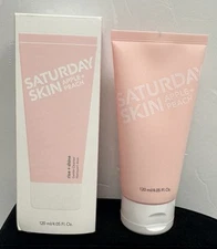 SATURDAY SKIN Apple + Peach Gentle Cleanser - NEW IN BOX 4.05 Fl.Oz.