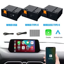 New For Mazda 2 3 6 CX3 CX5 CX8 TYPE-C CarPlay Android Auto HUB Retrofit USB Kit