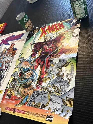 1991 Original Poster X-MEN MUTANT GENESIS" JIM LEE/Marvel Comics PROMO Poster - Bild 3 von 11