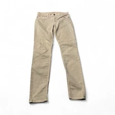 Hudson Women Tan Skinny Fit Medium Wash Jeans Size 27