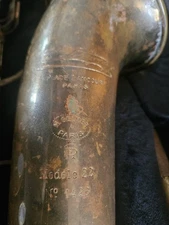 🎷 SELMER PARIS FRANCE MODEL 22 ALTO SAXOPHONE W/CASE WONDERFUL SHAPE PLAYS GOOD