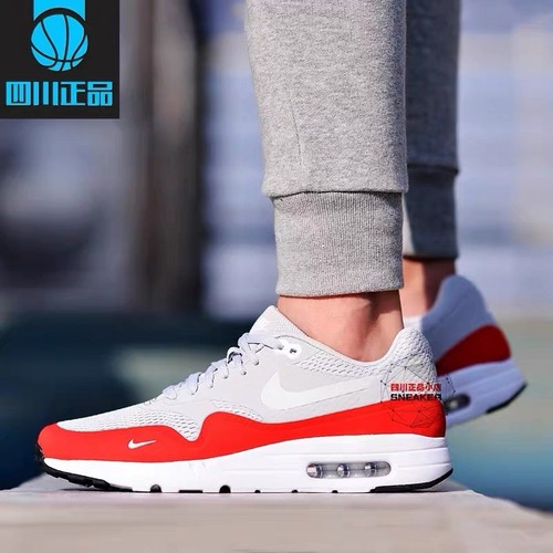 Nike Air max 1 Ultra Essential Gym Red Uk9.5 Sneakers Shoes Max Plus Bw 90 97 95 - Foto 13 di 13