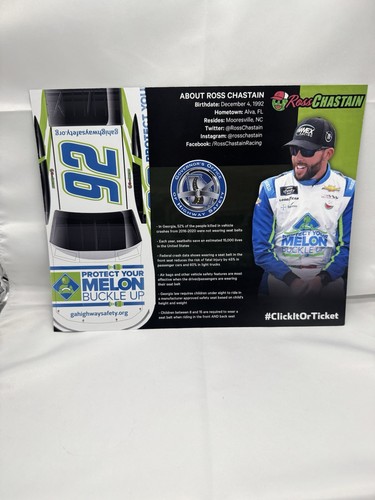 Ross Chastain Autogramm signed 8x10 Foto NASCAR - Bild 3 von 3