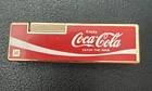 Red Gold Coca-Cola Vintage Butane Lighter Catch the Wave patina scratches 2.5x1”
