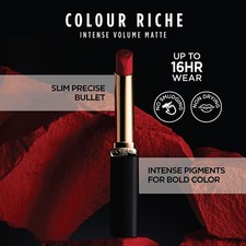 L’Oréal Paris Colour Riche Intense Volume Matte Lipstick, Lip Color Infused...