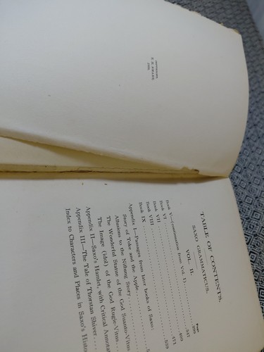1906 Norroena Society Viking Edition Saxo Grammaticus Vol. 2 #172/650 - Imagen 12 de 18