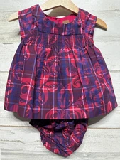 Size 3-6m Tea Dress with Matching Bloomers - New With Tags