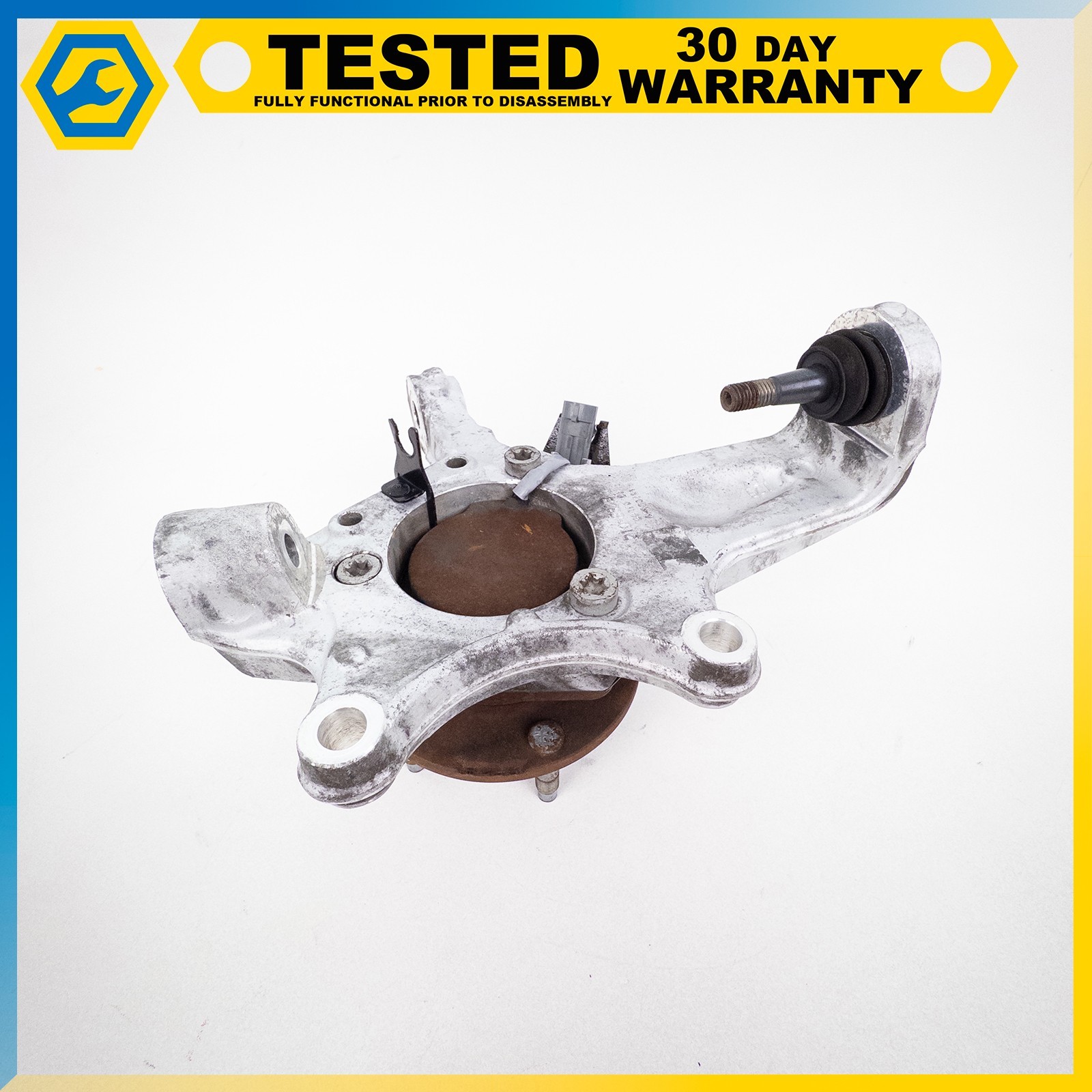 05-13 CHEVROLET CORVETTE C6 XLR FRONT RIGHT SIDE SPINDLE KNUCKLE HUB OEM