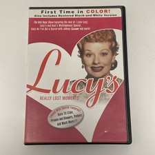 Lucy's Really Lost Moments (2007 DVD) Lucille Ball I Love Lucy Comedy Bloopers!!