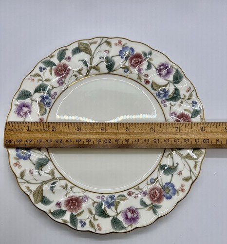 Noritake LA PRADA 8-1/4" Salad Plates Set Of 5 Bone China 4703 - Picture 8 of 9