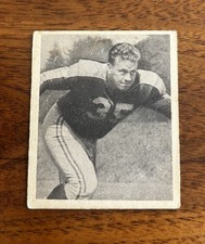 1948 Bowman Football #57 John Badaczewski Short Print EX