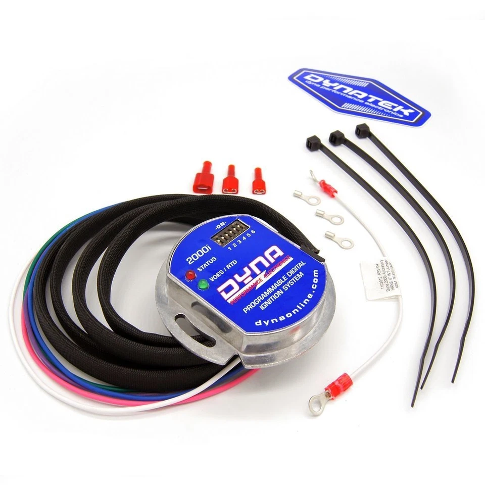 Carburador Harley DYNA D2Ki-1P Dynatek 2000i encendido electrónico programable 1970-99 Foto 2 de 3