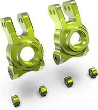 CROBOLL R11133 Upgraded Aluminum Rear Steering Hub 2PCS for RC Car, Spare... 