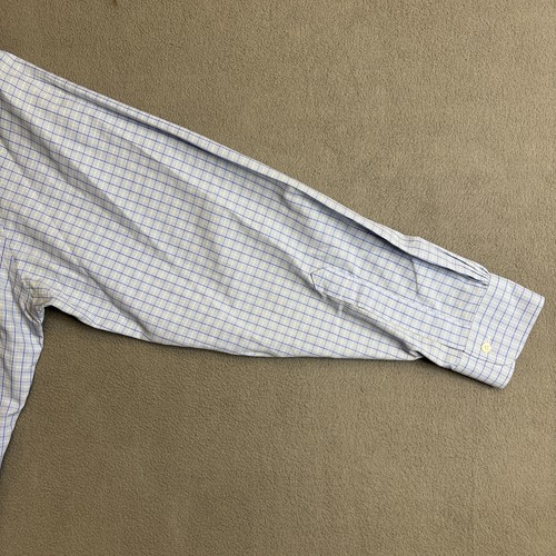 Brooks Brothers Traditional Fit Button Down Hemd Herren 16 - 33 Blau Langarm - Bild 8 von 8