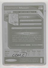 2004-05 Topps Total Printing Plate Black Back 1/1 Desmond Mason #145 1u6