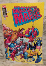 1996 Sergio Aragones MASSACRES MARVEL #1 X-Men, Spider-Man, Galactus, Dr. Doom