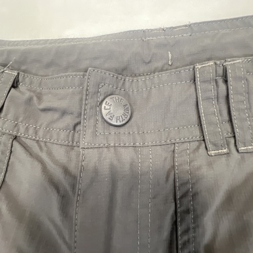 Pantalones de senderismo North Face Horizon 2.0 para mujer talla 8 lengüeta enrollable gris campamento caminata peces - Imagen 5 de 16