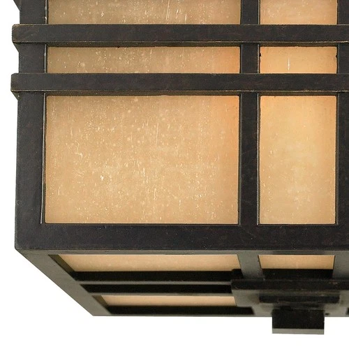 Quoizel HC1612 Hillcrest 2 Light 12"W Outdoor Ceiling Fixture - Bronze - Picture 2 of 2