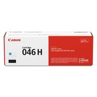 Genuine Canon Genuine Toner, Cartridge 046 Cyan, High Capacity (1253C001), 1 Pac