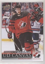 2018-19 Upper Deck UD Canvas Program of Excellence Nicolas Roy #C257 Rookie RC