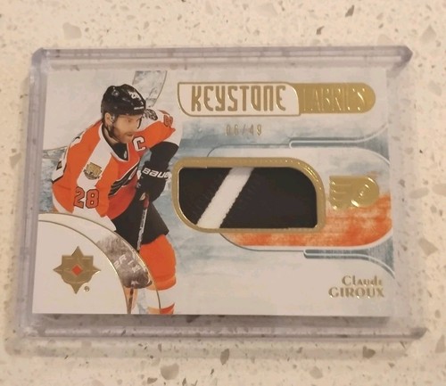 16/17 UD Ultimate Claude Giroux Keystone Fabrics Patch /49