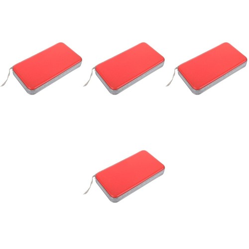  Set of 4 CD -Rekordbox Reisen DVD-Aufbewahrungshüllen Plattenhalter