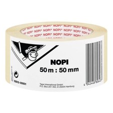 NOPI Kreppband beige 50,0 mm x 50,0 m 1 Rolle 55513
