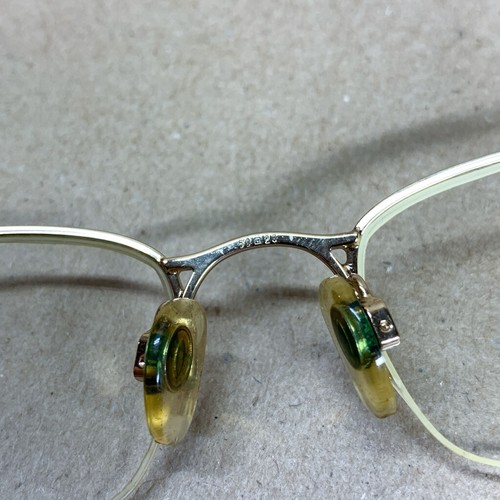 Brooks Brothers B.B. 164 Eyeglasses Half Rim Frames Only 50-20-135 Italy - Picture 4 of 13