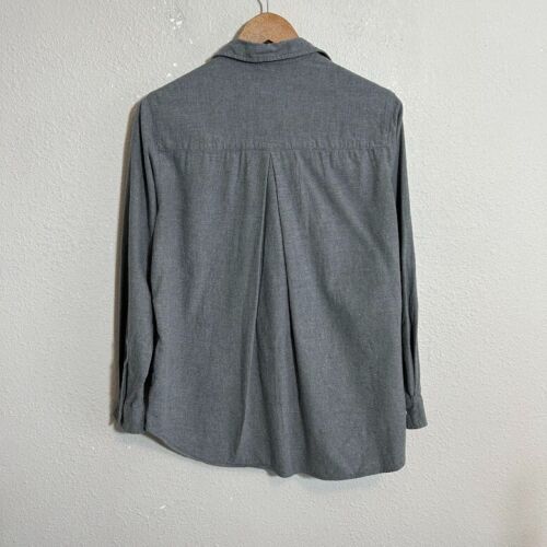 Camisa Frank & Eileen Grayson The Hero 01 XS Gris 100% Algodón Abotonada - Imagen 3 de 7