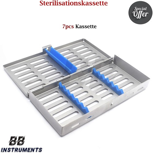 Sterilisationsbehälter für 7 Instrumente – Dental Aufbewahrung Sterilcontainer - Bild 2 von 3