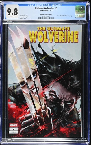 Ultimate Wolverine #2 CGC 9.8 Ivan Tao Exclusive Variant Marvel 2025