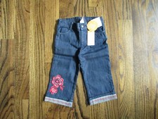 Gymboree Cropped Indigo Dye Denim Jeans Size 4T  NWT