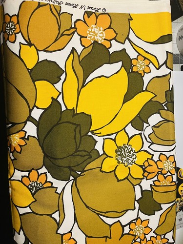 MOD Home Decor Fabric MCM 2 Yards House N’ Home 1960-70s Era - Picture 9 of 9