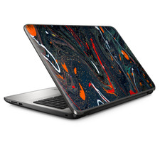 Universal Laptop Skins Wrap for 14" - Paint Splatter Swirls