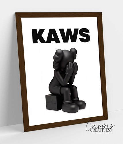 Hypebeast Toys Figuren schwarz 3er Set Wandbilder Leinwand - gerahmter Druck - Posterpapier - Bild 9 von 22