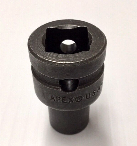 Apex SF-10MM45 6 Point 10mm Thin Wall Metric Impact Socket 1/2'' Drive 1-1/2 OAL - Picture 2 of 5