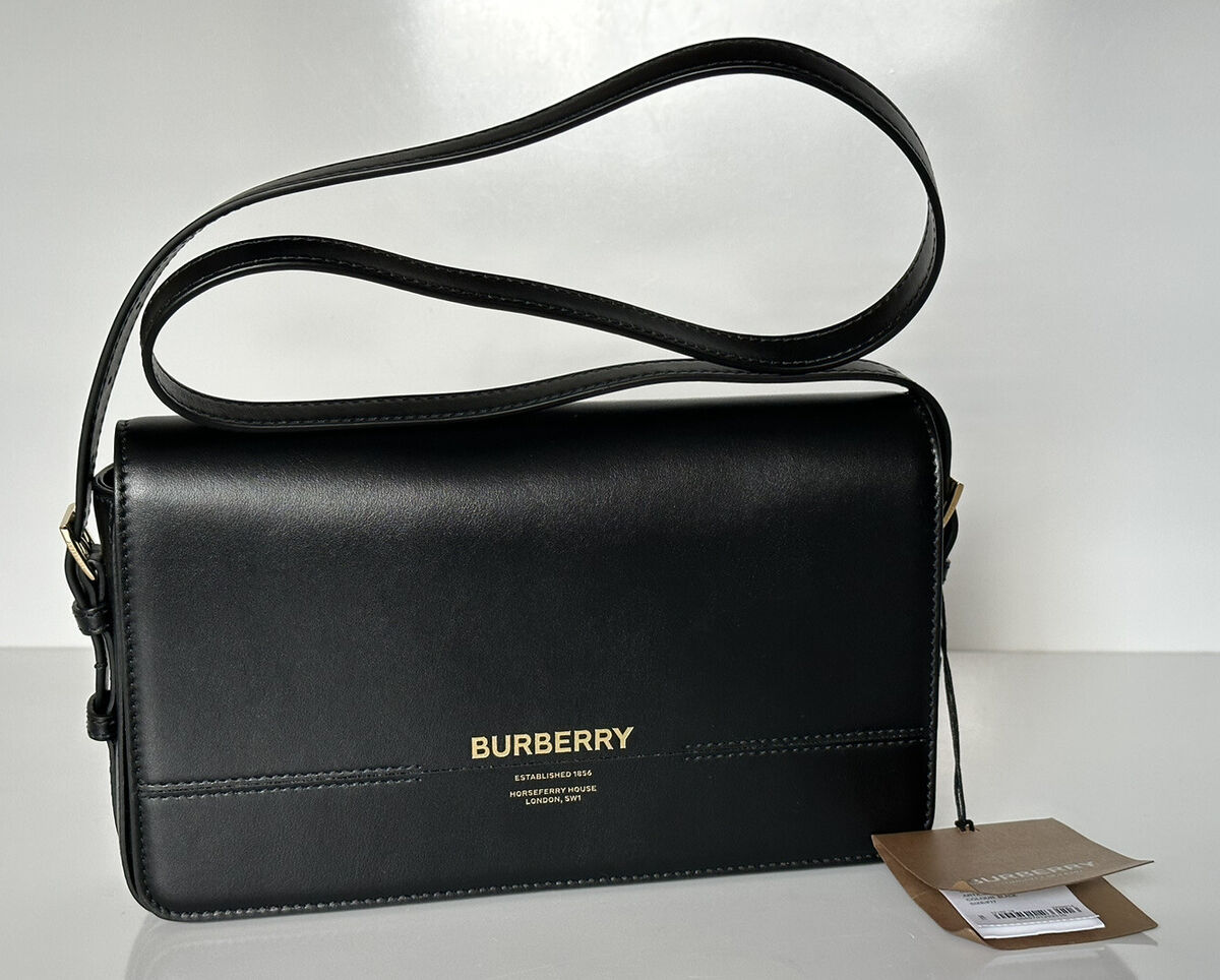 NWT Burberry Grace Mini Leather Cross Body Bag Black NWT Burberry Grace Mini Leather Cross Body Bag Black