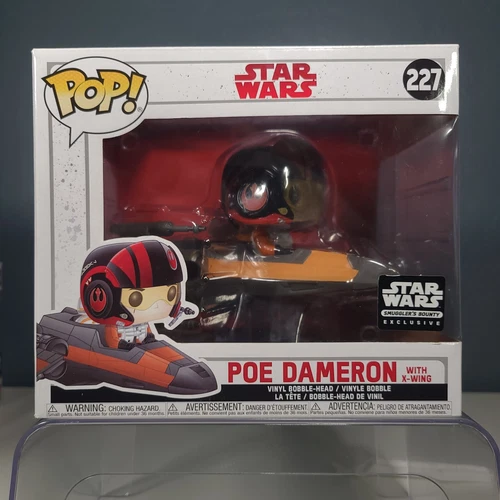 Funko Pop! Ride #227 Poe Dameron with X-Wing Star Wars Smuggler Bounty Exclusive
