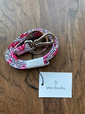 VERA BRADLEY ICONIC STITCHED HEART VINES LANYARD